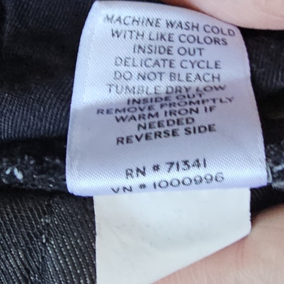 LL Bean Signature Womens Boyfriend Jeans Gray‎ Wash size 10 - Picture 8 of 13